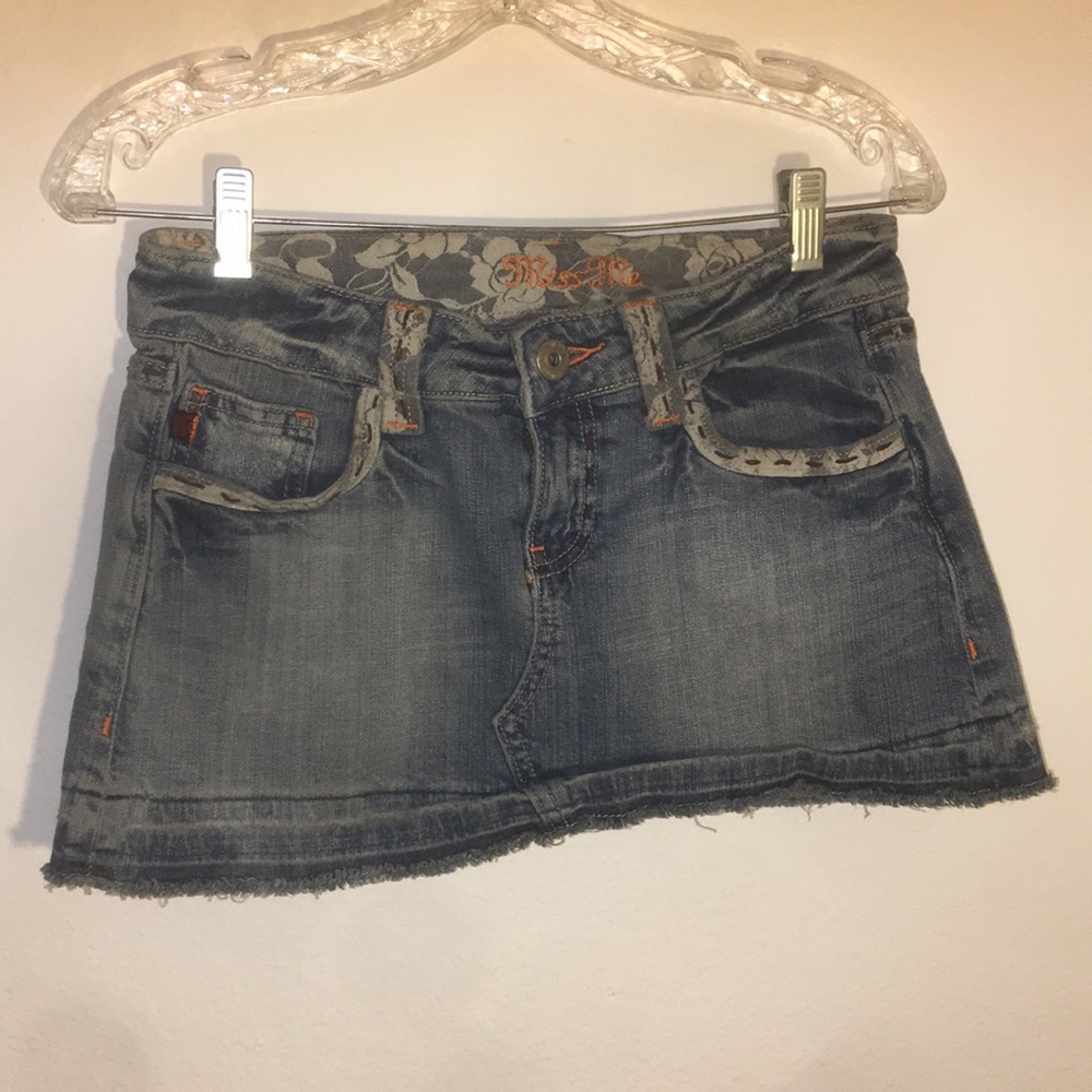 Miss me Jean skirt